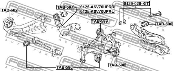 Camber Correction Screw 0129-026-KIT - image 2