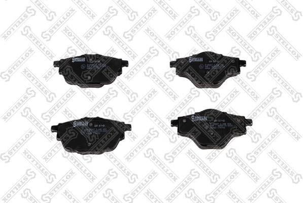Brake Pad Set, disc brake 689 017-SX