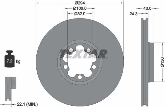 Brake Disc PRO 92103803