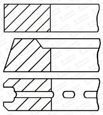 Piston Ring Set 08-520107-00