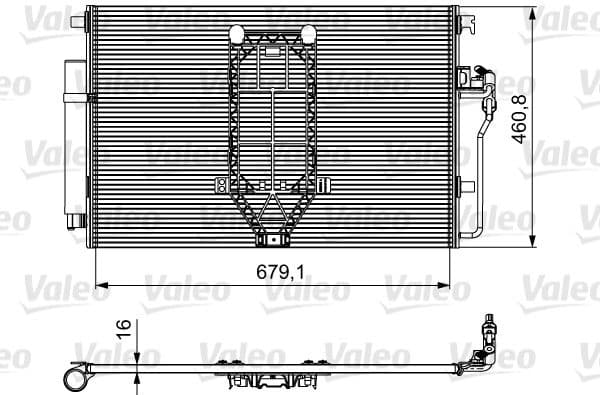 Condenser, air conditioning 812502