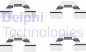 Accessory Kit, disc brake pad LX0430