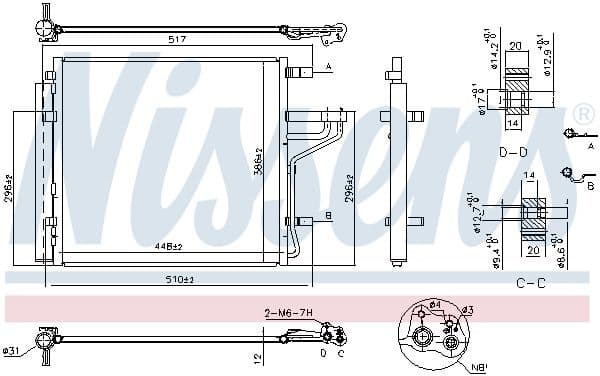 Condenser, air conditioning ** FIRST FIT ** 941186 - image 6