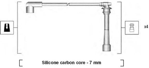 Ignition Cable Kit 941295110882