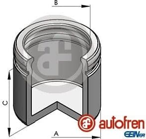 Piston, brake caliper D025491