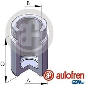 Piston, brake caliper D02599