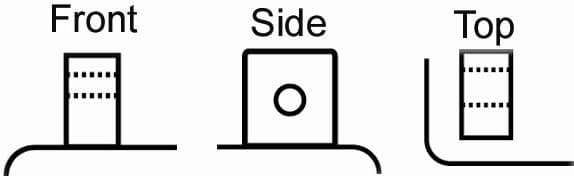 Starter Battery EXIDE GEL GEL12-30 - image 2