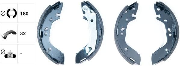 Brake Shoe Set 91056800