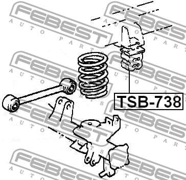 Rubber Buffer, suspension TSB-738 - image 2