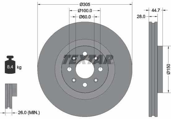 Brake Disc PRO 92202203