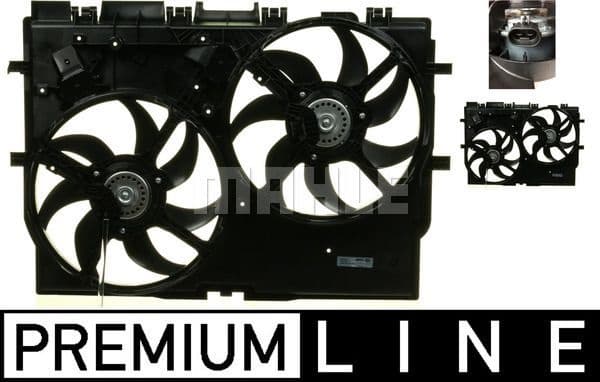 Fan, engine cooling BEHR *** PREMIUM LINE *** CFF 229 000P