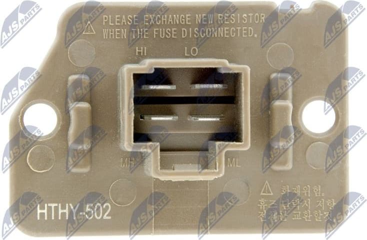 Resistor, interior blower ERD-HY-502 - image 5