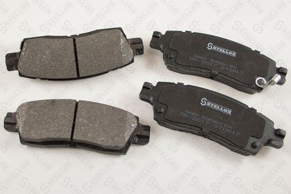 Brake Pad Set, disc brake 000 535B-SX
