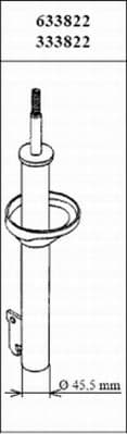 Shock Absorber Excel-G 333822 - image 2