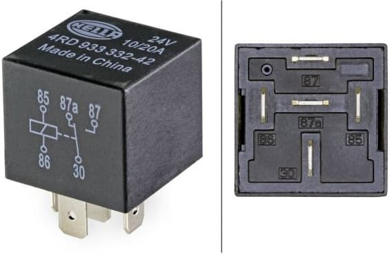 Relay, main current 4RD 933 332-421