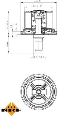 Thermostat, coolant 725099 - image 5