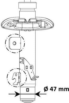 Shock Absorber Excel-G 3338053