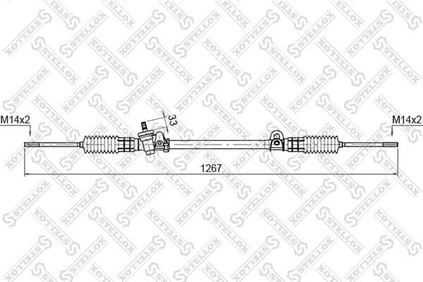 Steering Gear 00-35013-SX