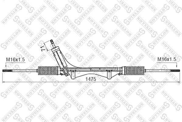 Steering Gear 00-35016-SX