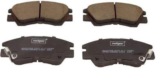 Brake Pad Set, disc brake 19-2938