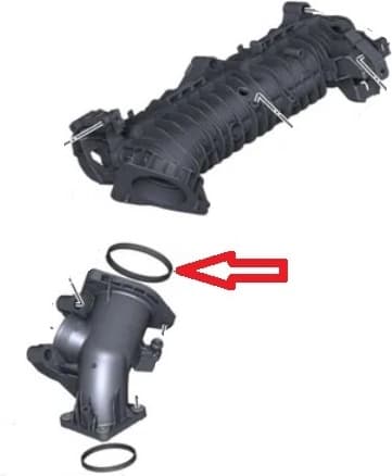 Gasket intake manifold 11618511917