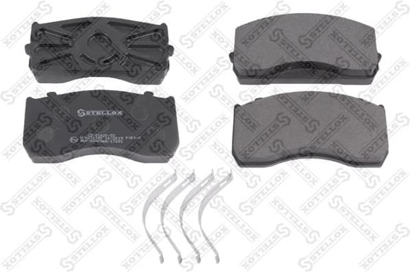 Brake Pad Set, disc brake 85-01420-SX