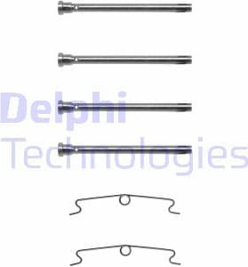 Accessory Kit, disc brake pad LX0085