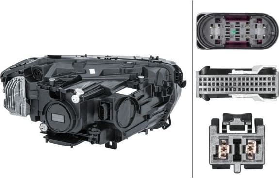 Headlight 1EX014530311 - image 2