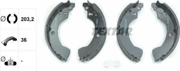 Brake Shoe Set 91064400