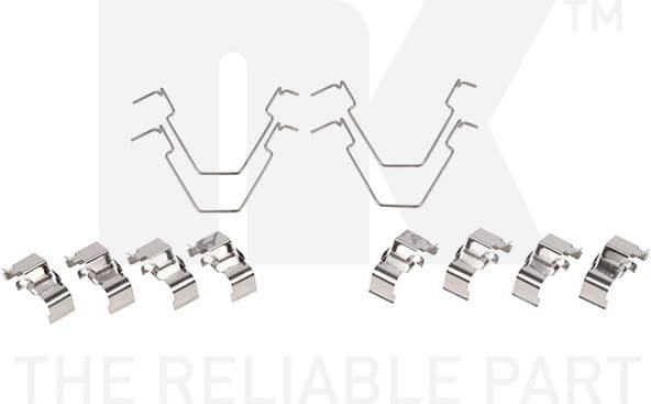 Accessory Kit, disc brake pad 7935652