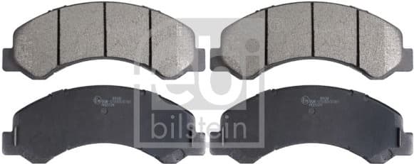 Brake Pad Set, disc brake 16953