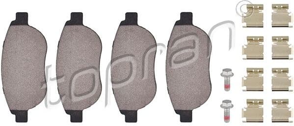 Brake Pad Set, disc brake 721 239