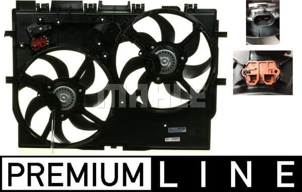 Fan, engine cooling BEHR *** PREMIUM LINE *** CFF 230 000P