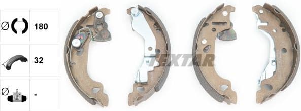 Brake Shoe Set 91054300