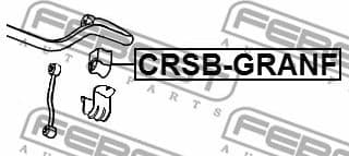 Mounting, stabiliser bar CRSB-GRANF - image 2
