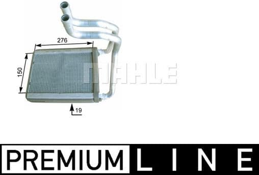 Heat Exchanger, interior heating BEHR *** PREMIUM LINE *** AH 175 000P