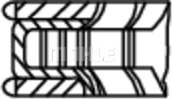 Piston Ring Set 028 RS 10103 0N1 - image 3