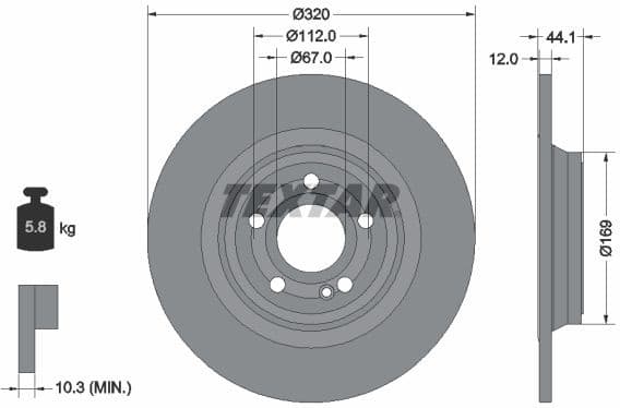Brake Disc PRO 92324303