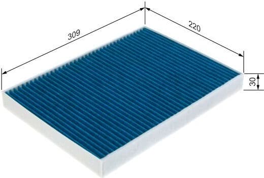 Filter, cabin air FILTER+pro 0 986 628 565 - image 5