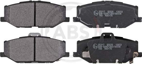 Brake Pad Set, disc brake 35317