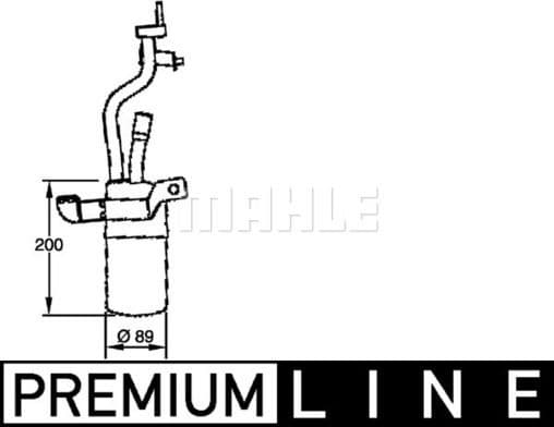 Dryer, air conditioning BEHR *** PREMIUM LINE *** AD 279 000P