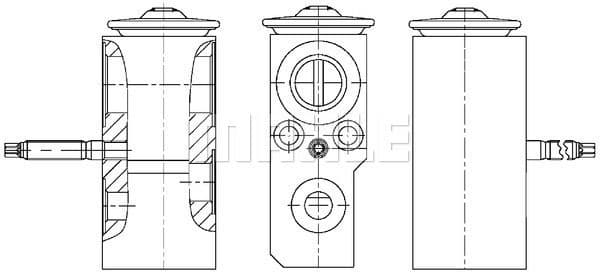 Expansion Valve, air conditioning BEHR *** PREMIUM LINE *** AVE 82 000P