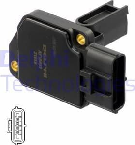 Mass Air Flow Sensor AF10492-12B1