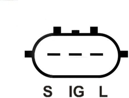 Alternator AS A6153 - image 5