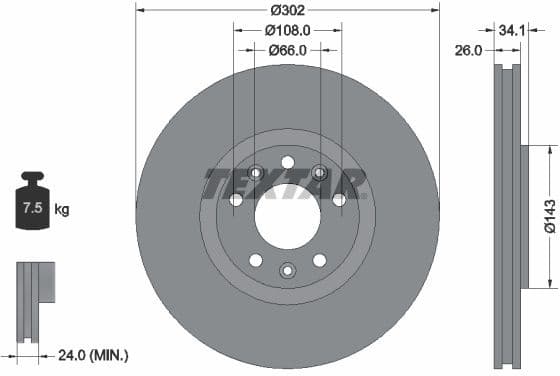 Brake Disc PRO 92268103