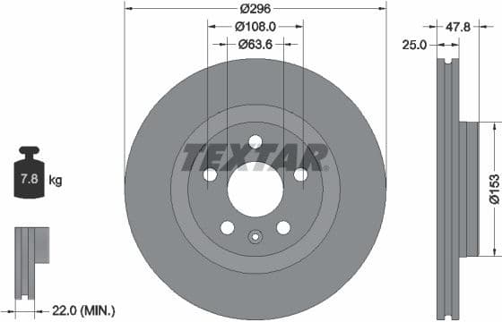 Brake Disc PRO+ 92323905
