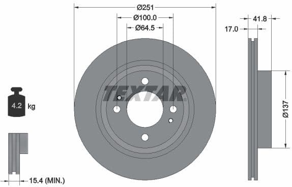 Brake Disc PRO 92278003