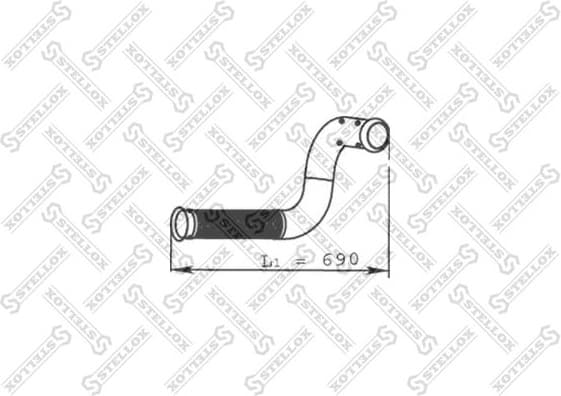 Exhaust Pipe 82-03765-SX