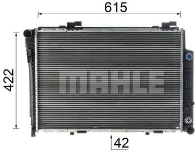 Radiator, engine cooling BEHR CR 248 000S - image 13