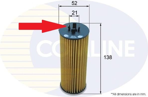 Filter oil EOF287